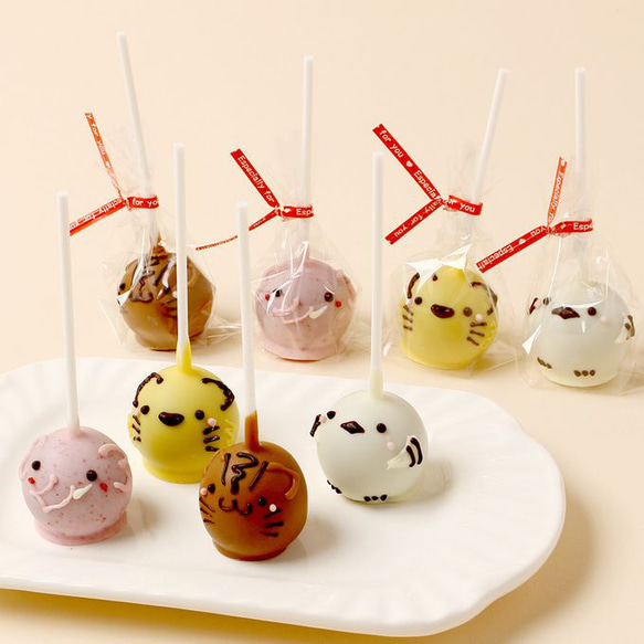 【期間限定デザイン】チョコレートケーキポップ　8本セット　 2枚目の画像
