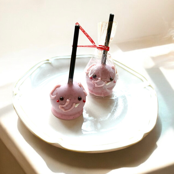 【期間限定デザイン】チョコレートケーキポップ　8本セット　 5枚目の画像