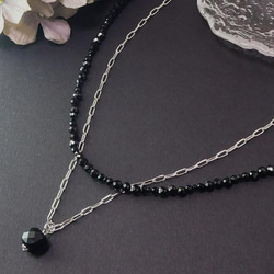 【美品】 バカラ インソムナイト ネックレス 2連 ブロック スクエア ルビー 美品】 バカラ インソムナイト ネックレス 2連 ブロック