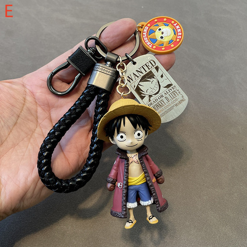 ワンピース ルフィ キーホルダーキーチェーン 男女兼用 アニメ