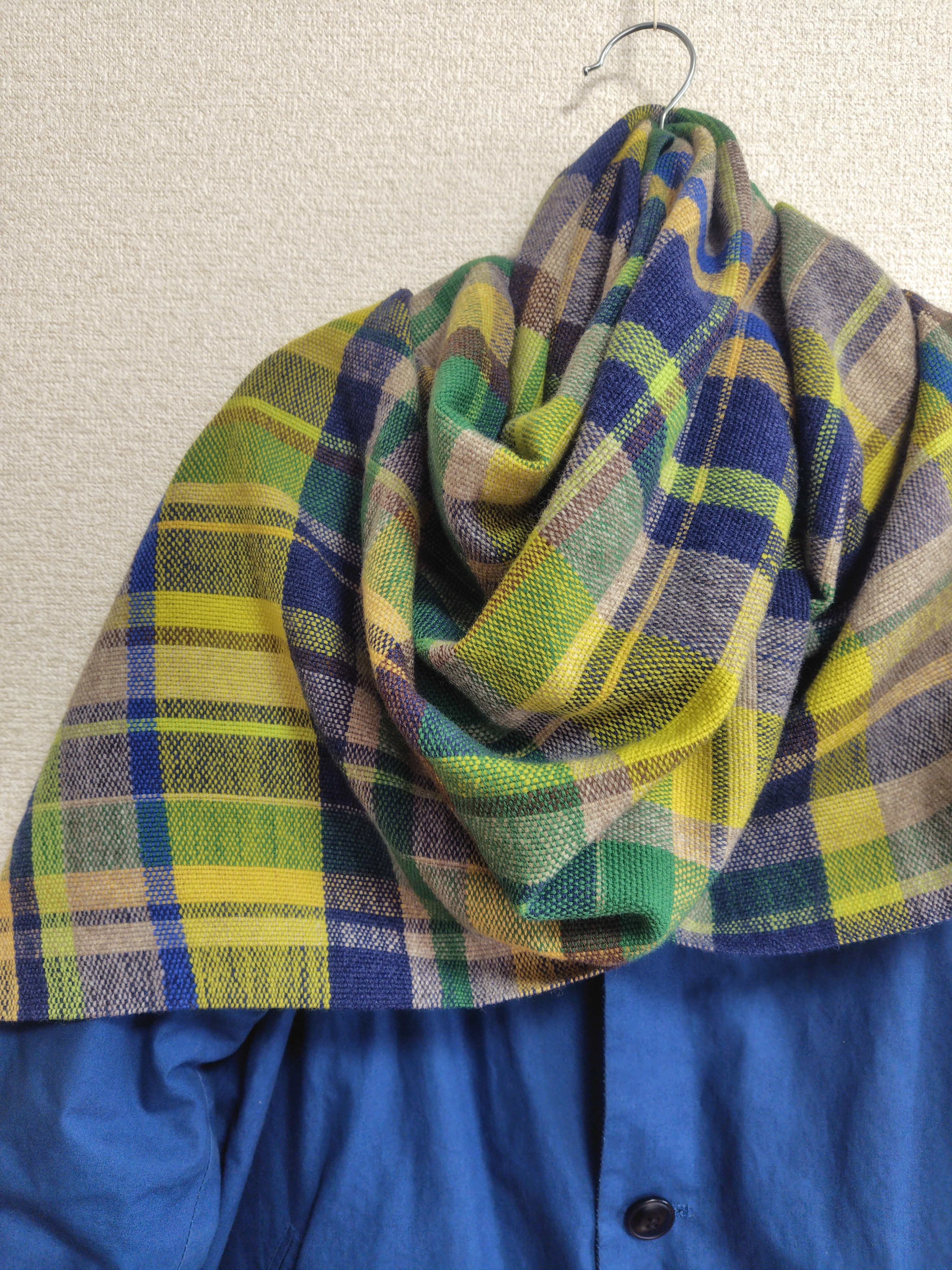 ラムウールのストール