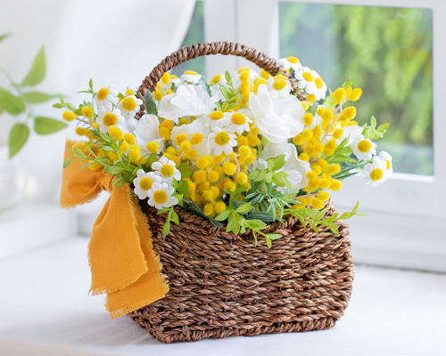 p♡ ミモザのフラワーアレンジメント2点 34dfbc5a26c218a931860d39672768