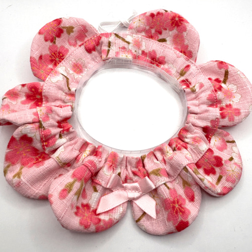 さくら満開 ピンク猫ちゃん ヘアゴム