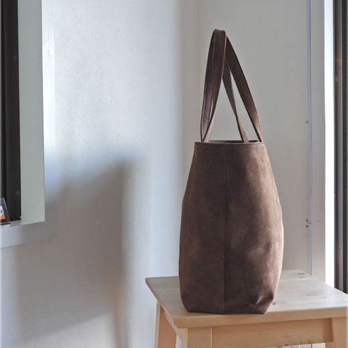 SALE☆ スエードトート コーヒーブラウン トートバッグ St.Agata