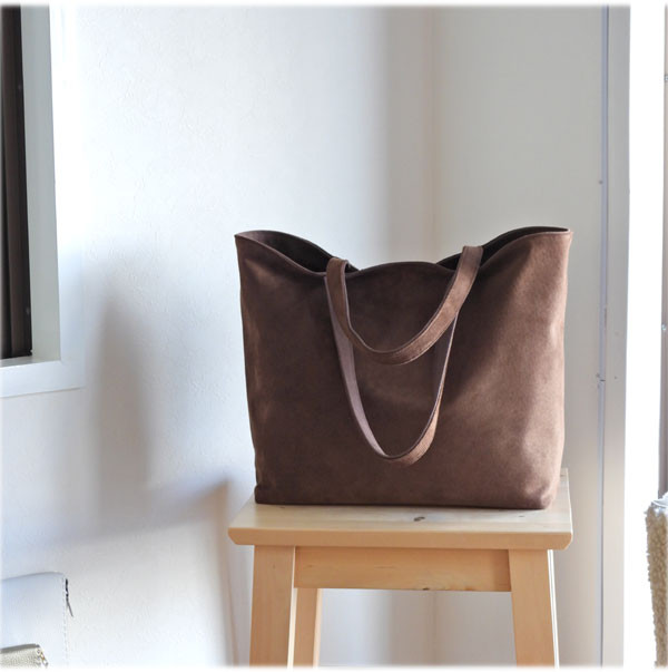 ブラウン スエード トートバッグ FURSAC スエード トートバッグ | ブラウン | FARFETCH JP