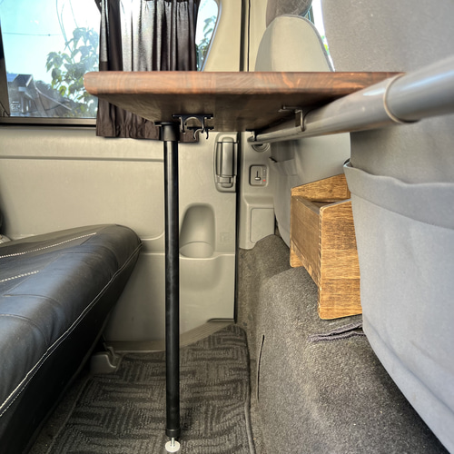 ハイエース レジアスエース リアセカンドテーブル 900×300mm 木材 