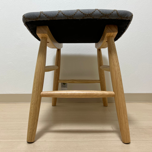 ミナペルホネン dop タンバリン スクエア スツール 【グレーイエロー