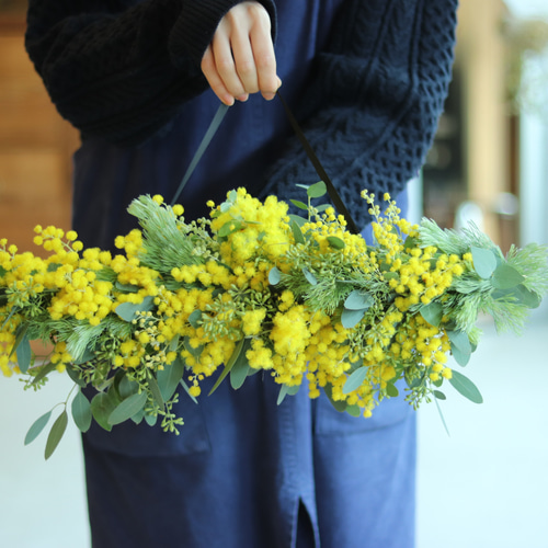 2.ミモザ切花100サイズ ミモザ 花束 画像 No.4 フレッシュミモザ 100