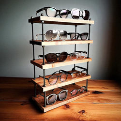 メガネスタンド アイアン サングラススタンド アイアンラック アイアン