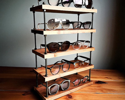 メガネスタンド アイアン サングラススタンド アイアンラック アイアン