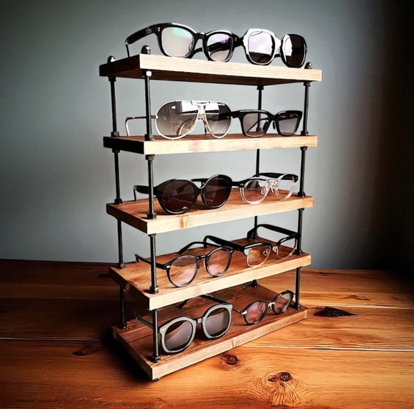 メガネスタンド アイアン サングラススタンド アイアンラック アイアン