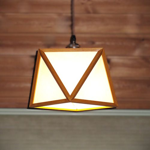 インテリア照明 瑞光(ずいこう) AP4P-8 正四角反柱 ペンダントライト