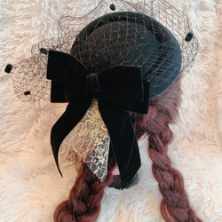 編みプードル/トイプードル ヘアクリップ ヘアゴム ヘアピン 子供