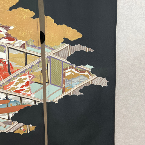 時代絵巻ーのれん~暖簾ー着物リメイク！ ビンテージ、時代絵巻、着物リメイク暖簾ーのれん、お店のオシャレ！