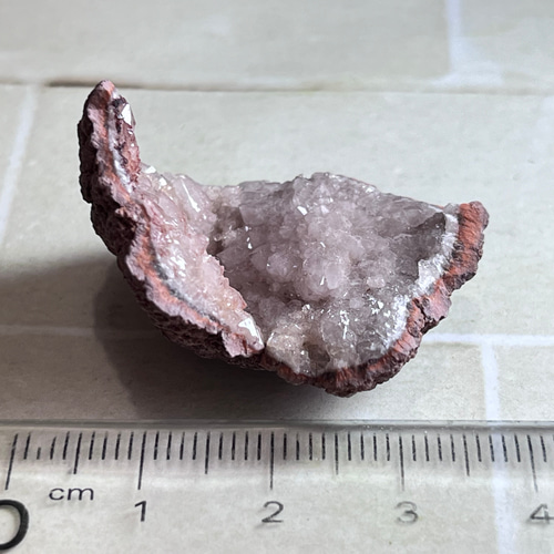 フラワーピンクアメジスト✨ ジオード 原石 クラスター ラフストーン