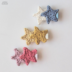 パトカー☆救急車☆ベビーヘアクリップ　ヘアゴム 働く車 2つ ベビーヘアクリップ キッズ ヘアゴム パトカー