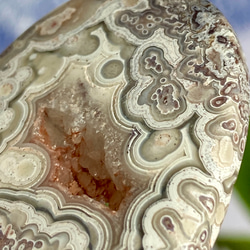 アーティスティック クレイジーレースアゲート 15 天然石 天然色 18枚目の画像