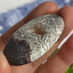 アーティスティック クレイジーレースアゲート 15 天然石 天然色 6枚目の画像