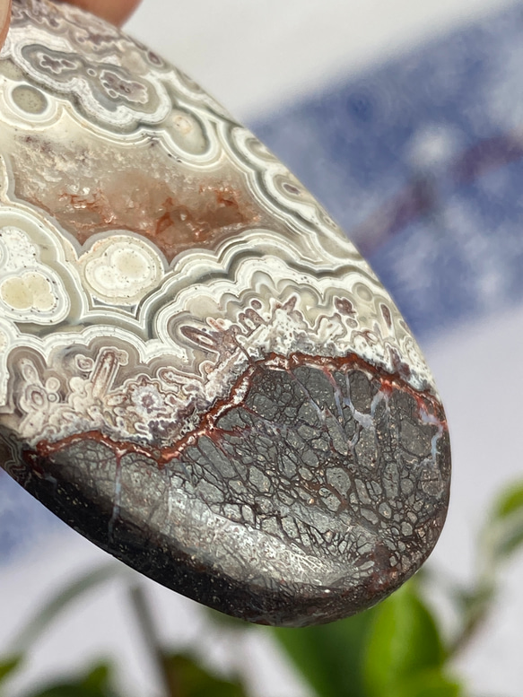 アーティスティック クレイジーレースアゲート 15 天然石 天然色 16枚目の画像