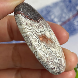 アーティスティック クレイジーレースアゲート 15 天然石 天然色 8枚目の画像