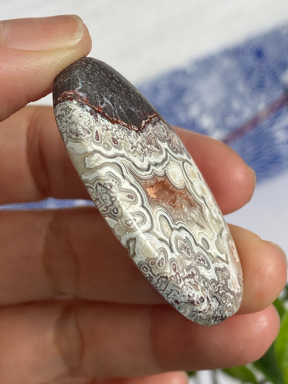 アーティスティック クレイジーレースアゲート 15 天然石 天然色 8枚目の画像