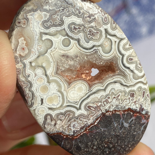 アーティスティック クレイジーレースアゲート 15 天然石 天然色
