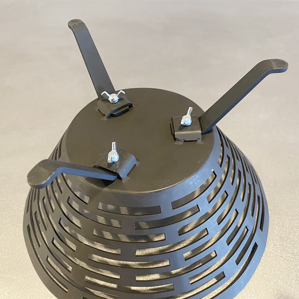 焚火台 MINISAKASA｜キャンプ｜インダストリアル｜アウトドア 4枚目の画像