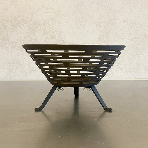 焚火台 MINISAKASA｜キャンプ｜インダストリアル｜アウトドア 1枚目の画像