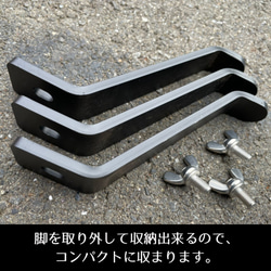 焚火台 MINISAKASA｜キャンプ｜インダストリアル｜アウトドア 7枚目の画像