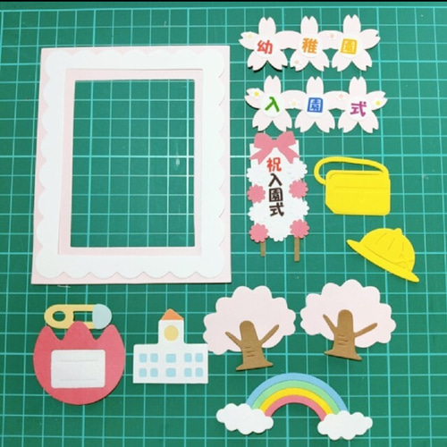 ☆オーダー受付中☆フルーツ狩りセット☆女の子☆ダイカット☆クラフト