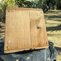 アンティークウッドが飾る おしゃれなドアノックベル  ヴィンテージ オーナメント  #店舗什器  #ガーデニング 10枚目の画像