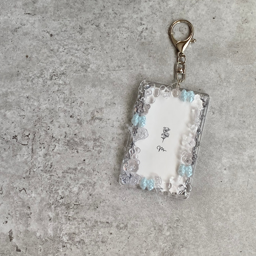 チェキキーホルダー】再販 硬質ケース 『 clear 』mizuiro
