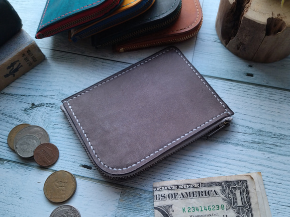 限定レザー】『FERIO』イタリアンレザーマルゴー／グレー その他ミニ