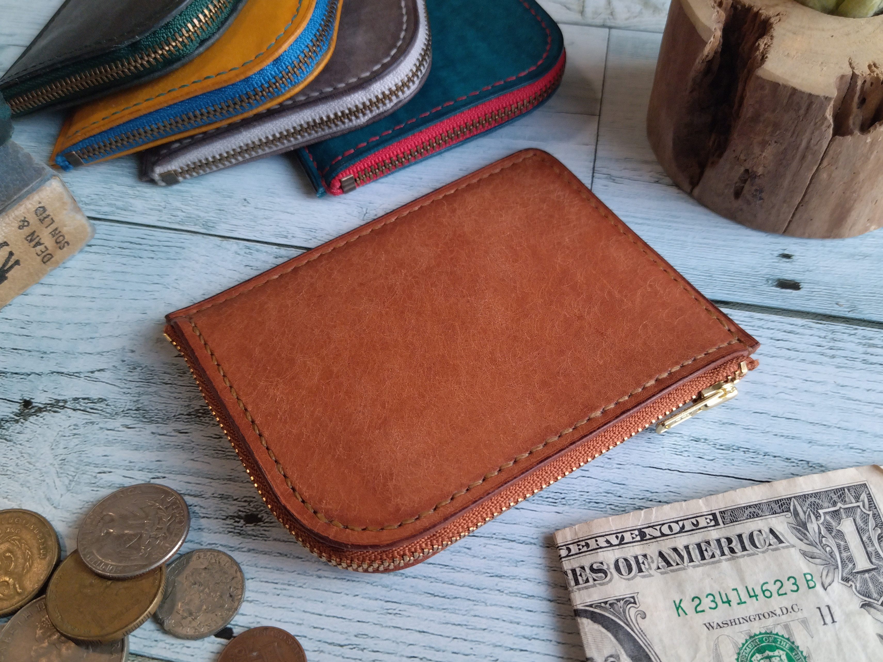 【限定レザー】『FERIO』イタリアンレザーマルゴー／ブラウン