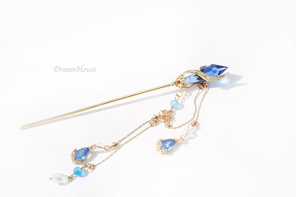 氷・魔法の杖のかんざし＊簪＊着物和装 9枚目の画像