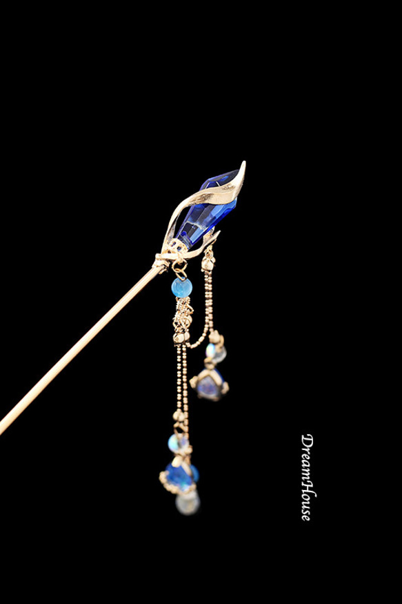 氷・魔法の杖のかんざし＊簪＊着物和装 5枚目の画像