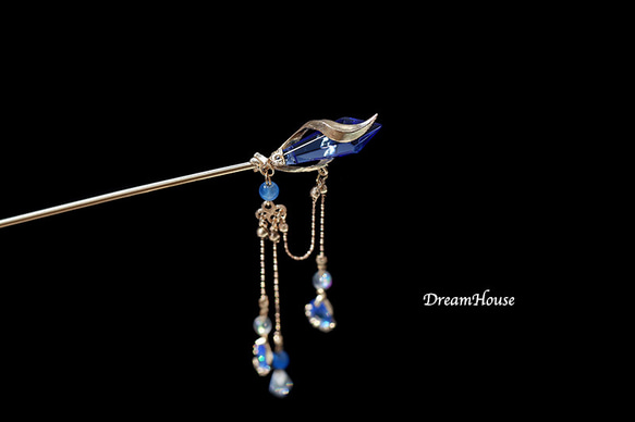 氷・魔法の杖のかんざし＊簪＊着物和装 8枚目の画像