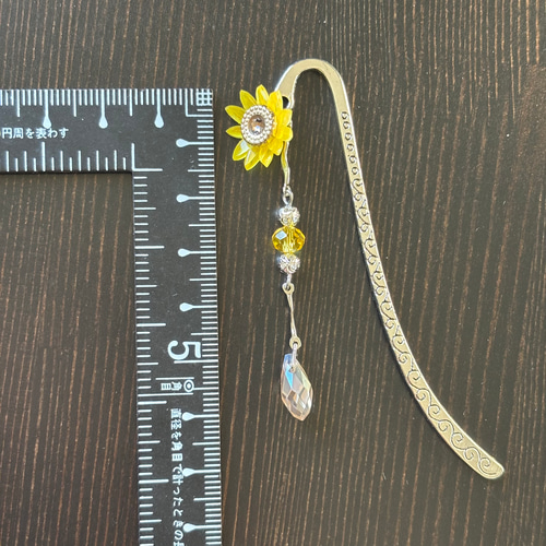 C》さんのイニシャル*フラワー定規