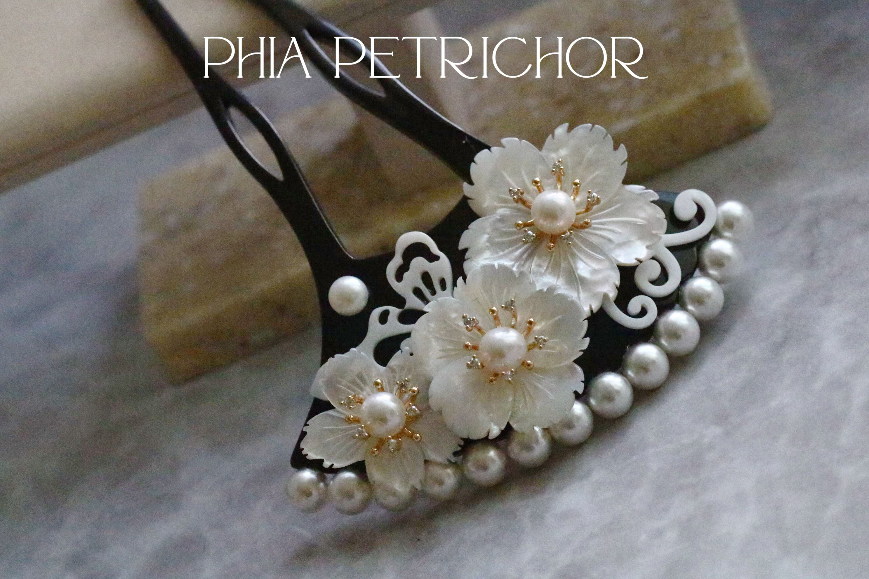 簪 和 K24GP 桜 かんざし バチ型 パール 簪 着物 髪飾り 留袖 着物 成人式 結婚式 卒業式