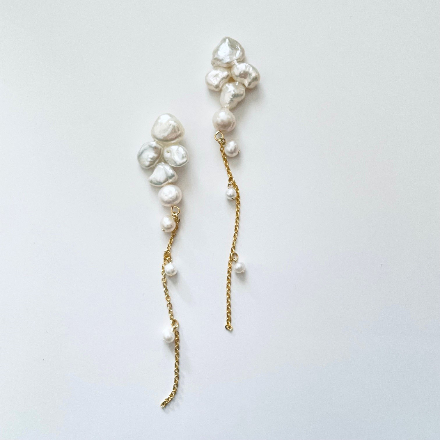 グロッシーパールピアス