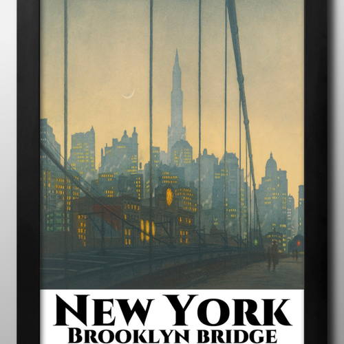 絵画④ ニューヨーク New York マンハッタン 風景画 油絵 2012