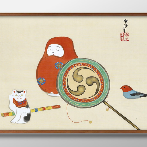 ❤️❀特大アクリルＡ3絵画額付き❀神 Amazon | AN-diaart【額縁印刷】ダイヤモンドアート キット 30cm