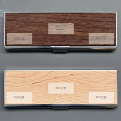 [カスタマイズギフト] 無料彫刻無垢材金属ペンケースペンバッグ鉛筆ケースビジネス 9枚目の画像