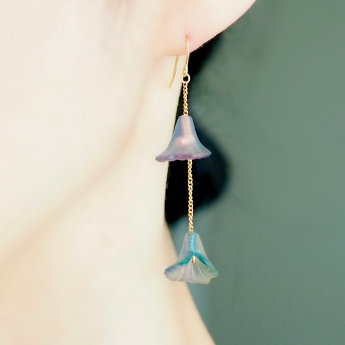 【なな】クラゲピアス クラゲのピアス〈クリア〉 - Room - y.m. | minne byGMOペパボ