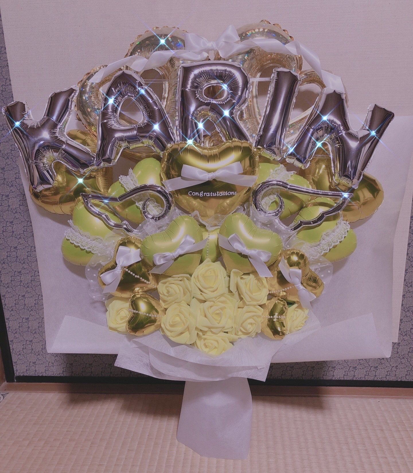 卒業　卒業ブーケ　バルーンブーケ　バルーンギフト　生誕祭　推し　推し活　花束