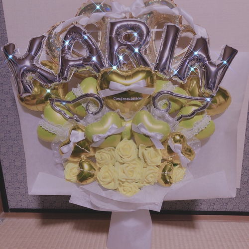 卒業 卒業ブーケ バルーンブーケ バルーンギフト 生誕祭 推し