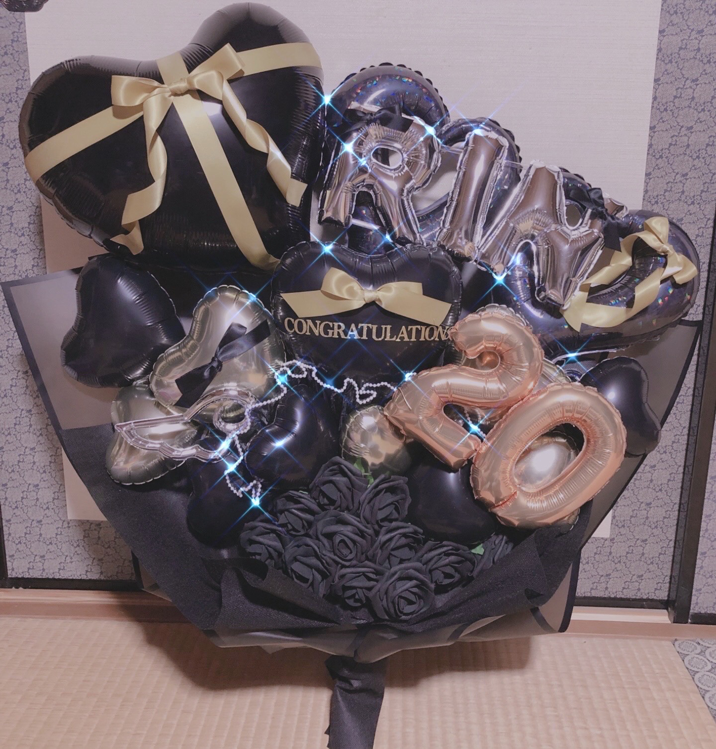 卒業ブーケ 卒業バルーン バルーンブーケ バルーンギフト 生誕祭 推し