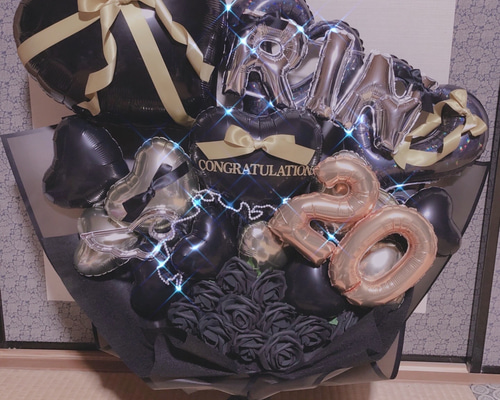 卒業ブーケ 卒業バルーン バルーンブーケ バルーンギフト 生誕祭 推し