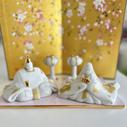 値下げ価格！雛人形 ♡ 陶芸家おひな様 陶器 ゴールド 値下げ価格！雛人形 ♡ 陶芸家おひな様 陶器 ゴールド - メルカリ