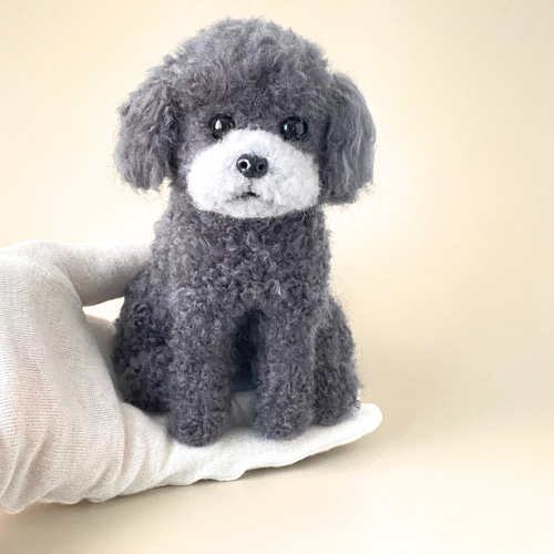 いつでもいっしょ♪ ふわふわ大きなグレートイプードル 犬のぬいぐるみ